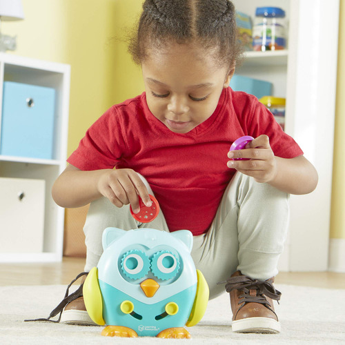 Toy Learning Resources: Hoot The Fine Motor Owl, 18 Meses O