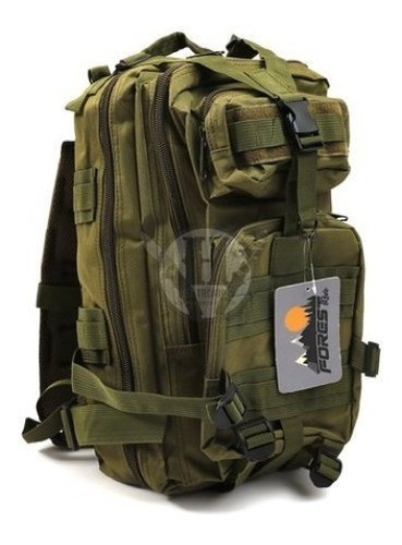 Mochila Tactica Forest 461 Verde Militar Patrulla 30l Backpa