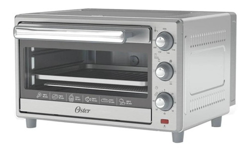 Horno Oster Tssttvls25 Freidora De Aire 25 Lts 5 Funciones