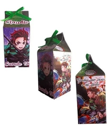 Cajas Para Dulces O Sorpresa De Cumpleaños  Tanjiro