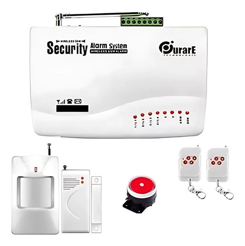 Kit Alarma Gsm Inalambrica Casa Comercio + Control Extra