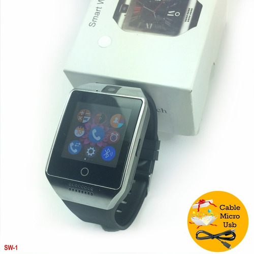 Smart Watch Q18 Realiza Llamadas Y Sms Camara Sim 2g Exp Sd 