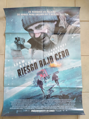 Poster Afiche De Cine - Riesgo Bajo Cero - Liam Nesson *