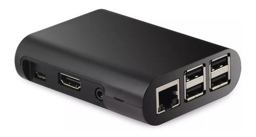 5x Case Black Abs Para Raspberry Pi 2 E Pi 3 Pi3 F