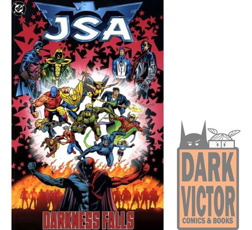 Jsa Justice Society Darkness Falls Geoff Johns Ingles Stock