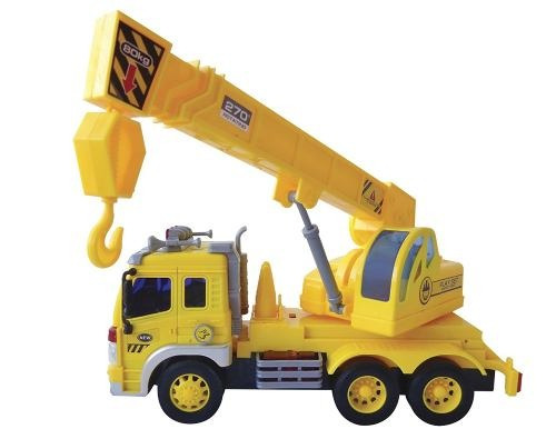 Grua Camion A Friccion Con Luz Y Sonido Nenes