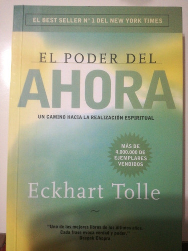 Libro El Poder Del Ahora Eckhart Tolle Grijalbo