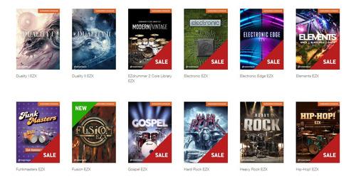 Toontrack Ezdrummer 3 - Full Expansões + Midi Parks