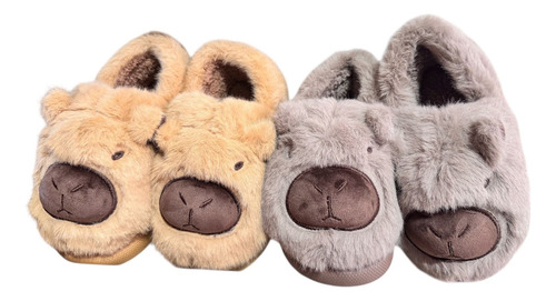 Pantuflas Capibara Hornito Importadas Carpincho Abrigo