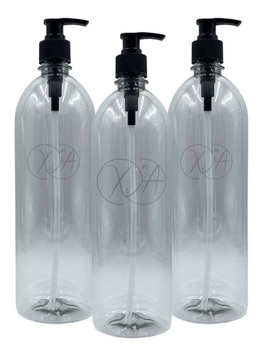 Envases Plasticos 1 Litro Con Dispensador Dosificador X 30