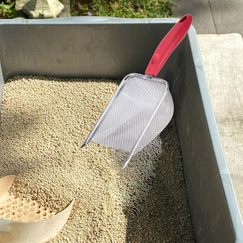 Cuchara Para Tamizar Arena Para Gatos, Cuchara De 14 Malla