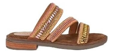 Sandalias Gurne Viamo Dama Mujer Tachas