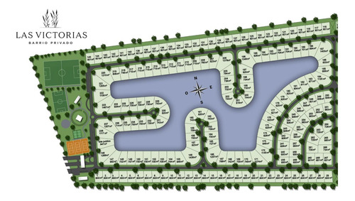 Lote En Venta 602m2 -perimetral - Barrio Cerrado Las Victorias - Canning