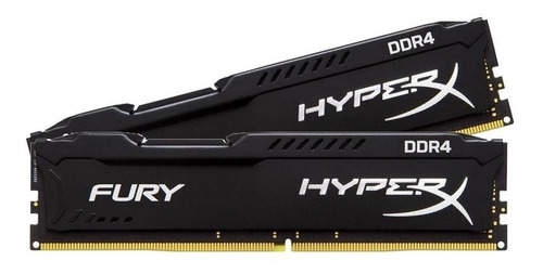 Memoria Ram Kingston Hyperx Fury Black 4 Gb, Ddr4, 2666 Mhz