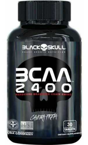 Bcaa 2400 Black Skull 30 Tabs - Aminoácido
