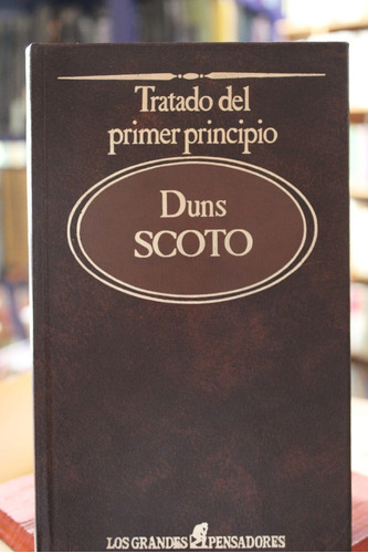 Tratado Del Primer Principio - Duns Scoto
