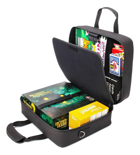Estuche Transporte Juegos Mesa Compartimentos Almacenamiento