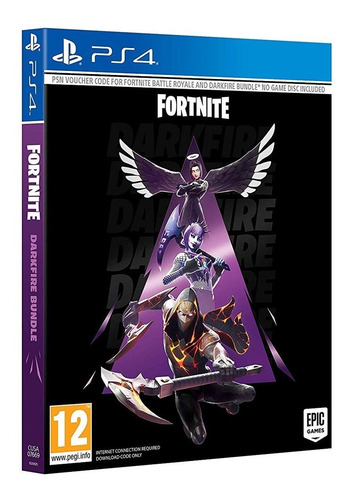 Paquete Fortnite Darkfire Bundle Sony Ps4 Pack Descargable