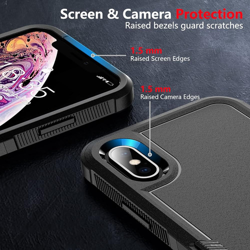 Spidercase Para iPhone XS Max Case, [protección Contra Caída