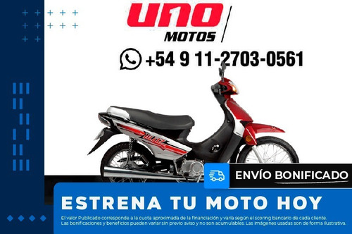 Motomel Blitz 110 Base V8 0km Crédito Personal Solo Con Dni