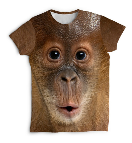 Imagen 1 de 1 de Remera De Mono Sumatran Orangutang Colección Furious