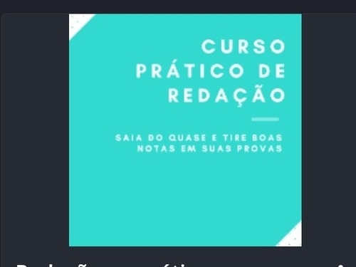 Imagem 1 de 1 de Redação Na Prática Para Enem,cursos E Vestibulares