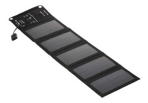 Cargador Solar Portátil De 15 W/5 V Con Puerto Usb Plegable