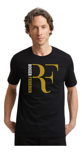  Remera Roger Federer - Algodón - Unisex - Diseño Estampado