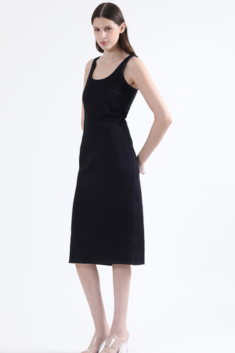Vestido Midi, Indigo Liola