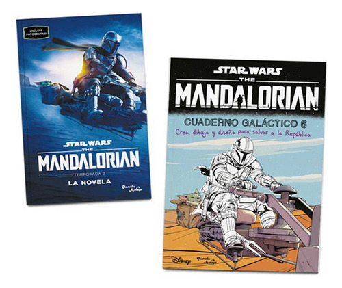 Pack Mandalorian, De Disney. Editorial Planeta Junior, Tapa Blanda En Español