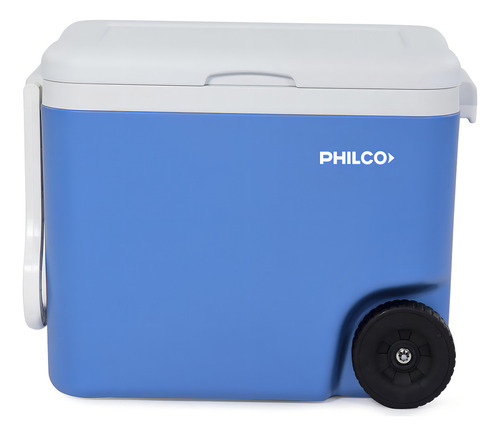 Heladera Conservadora Philco 45 L Con Ruedas Y Manija Transportadora Azul