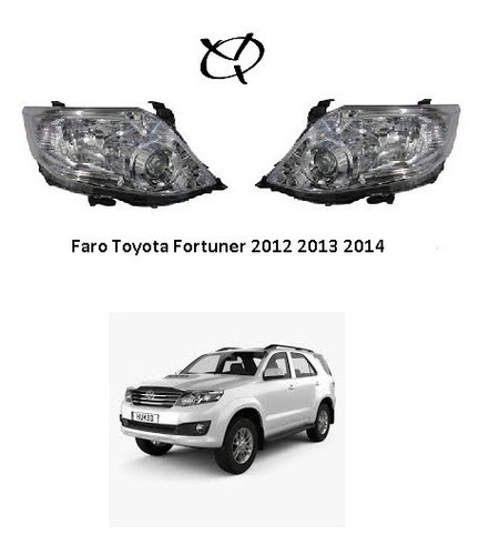 Faro Toyota Fortuner 2012 2013 2014 2015
