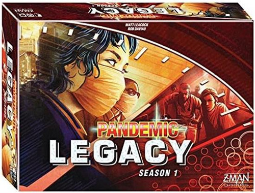 Edição Vermelha Da 1ª Temporada De Pandemic Legacy | Juego D