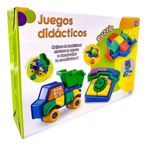 New Plast Telefono Didactico Puzzle Caja Jeg 20165-c