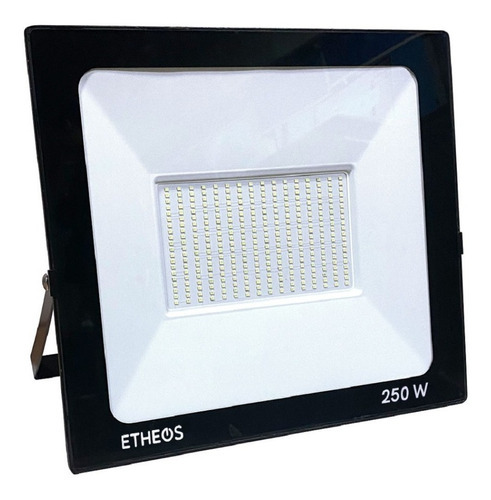 Reflector Proyector Led Etheos 250w Exterior 25000 Lm Ip65 Color De La Carcasa Negro Color De La Luz Blanco Cálido