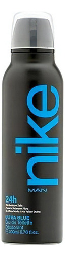 Desodorante En Spray Nike Ultra Blue Man 200ml Original Fragancia Floral Oriental