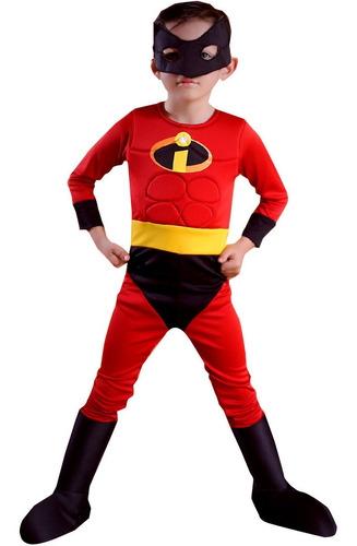 Disfraz Dash Los Increibles Para Niño Talla 2 - 8