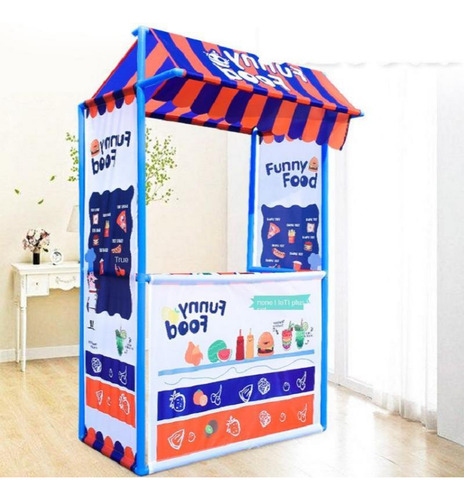 Niño Niños Ice Playhouse Tienda Tienda Juguete De Azul