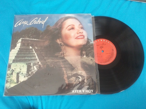 Ana Gabriel Ayer Y Hoy Lp Vinilo Sony Music 1994