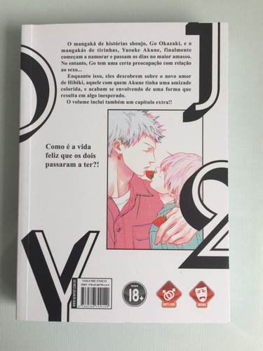 Joy + Joy 2 - Mangá - Editora New Pop (Usado)