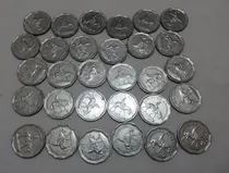 Comprar Lote 30 Monedas 10 Pesos El Resero Argentina Año 1962 A 1968