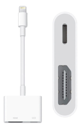 Adaptador Lightning Av Adapter Hdmi iPhone iPad Original (Reacondicionado)