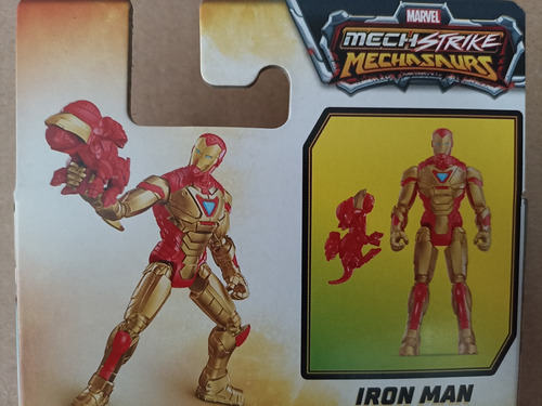 Mechstrike Mechasaurs Iron Man Articulado 10 Cm Epic Series