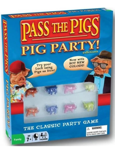 Pass The Pigs: Pig Party Edition De Winning Moves Games Usa.