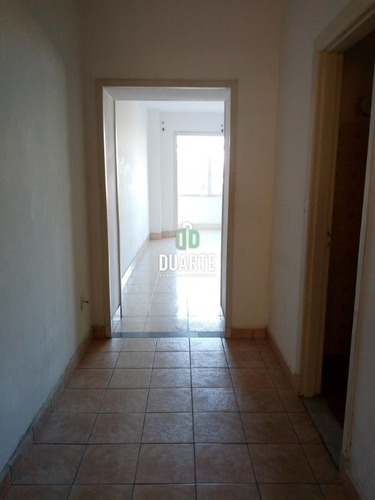 Imagem 3 de 16 de Apartamento Para Venda, 1 Quarto, Frente Mar Em São Vicente, Praia Do Itararé - Ap01422 - 34179637