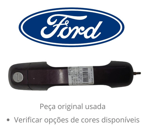 Maçaneta Externa Dianteira Esquerda Ford Fiesta Ranger 