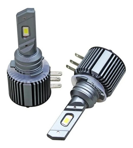 Kit Focos Led H15 Luz Alta Para Jetta Golf Tiguan 100w Csp