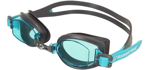 Óculos De Natação Vortex Series 2.0 Hammerhead Cor Azul aqua/cinza