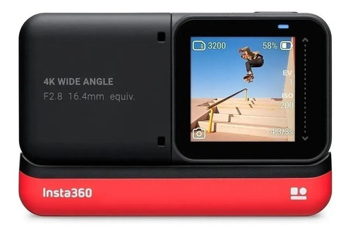 Câmera sportiva Insta360 One R 4K black