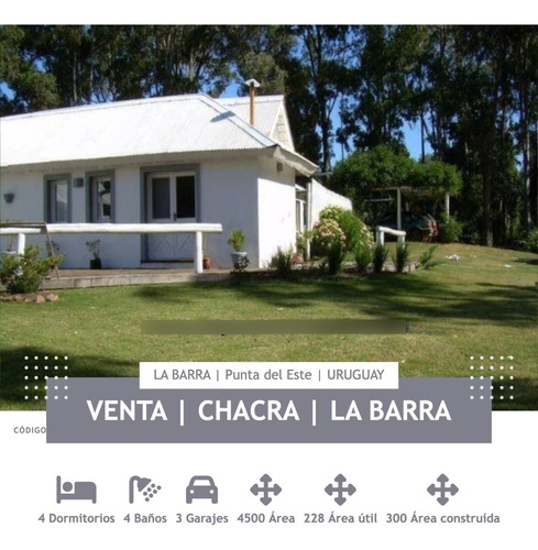 Chacra, Venta, La Barra, 